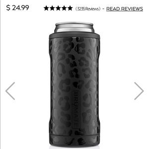 Brumate 12oz Hopsulator Slim Onyx Leopard